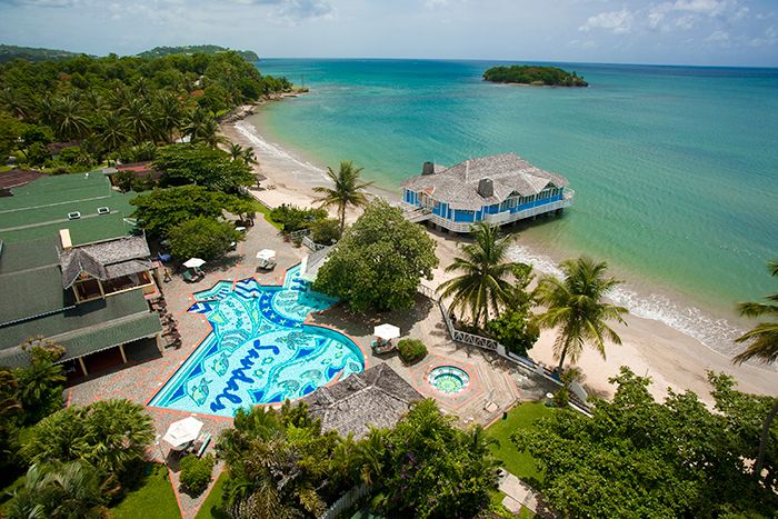 Sandals Halcyon Beach property